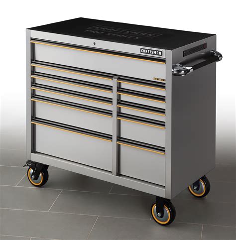 craftsman pro stainless steel tool box|craftsman tool storage clearance.